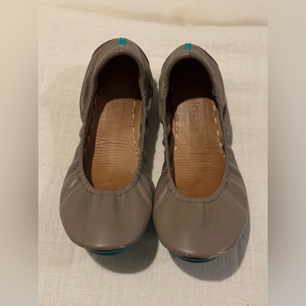 Tieks Womens‎ Taupe Ballet Flats sz 8